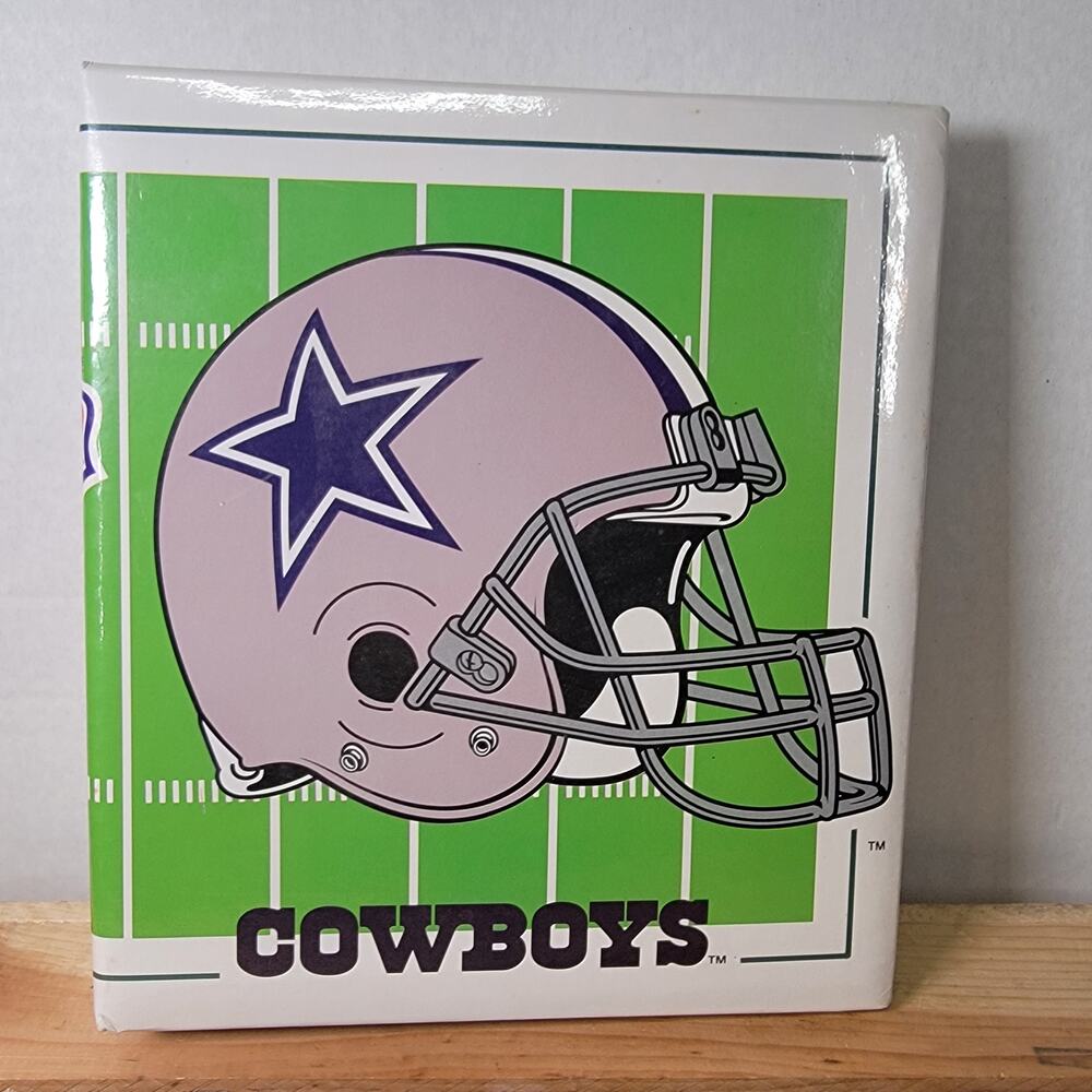 VINTAGE Team NFL Dallas Cowboys 4x6 Photo Album